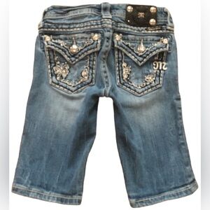 Miss Me Blue Embellished Women's Shorts